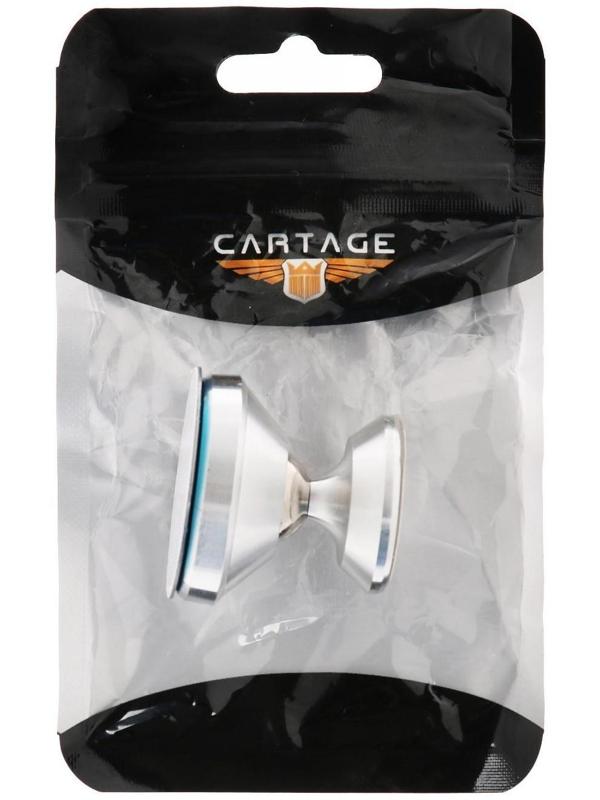 Держатель телефона Cartage, магнитный, металл, хром