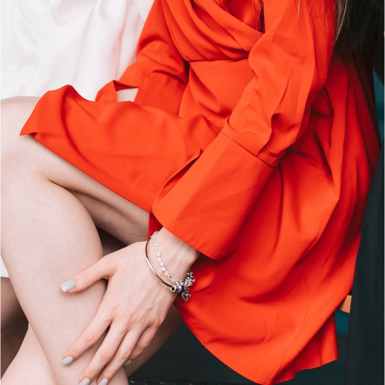 Браслет со стразами 