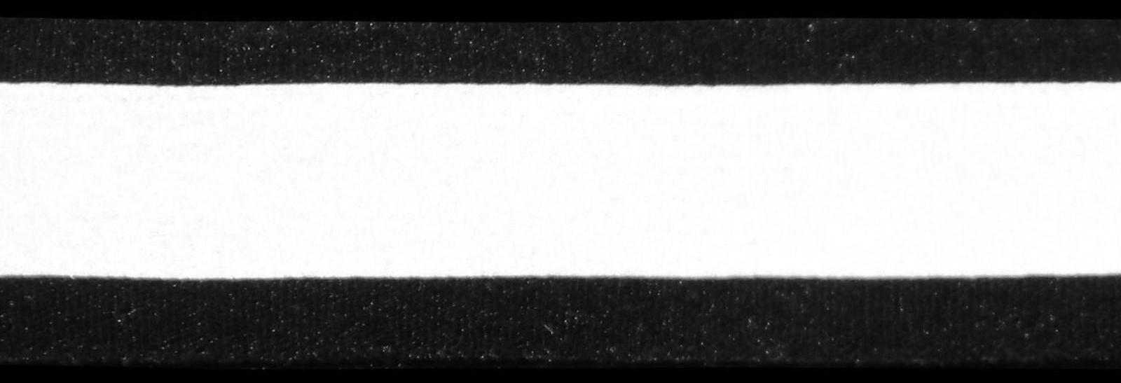 Светоотражающая лента-резинка, 20 мм, 10 ± 1 м, цвет чёрный