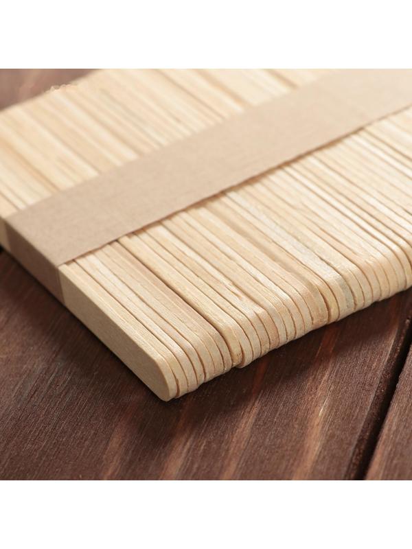 Палочки деревянные для мороженого, 48-50 шт, 11,5×1,1 см