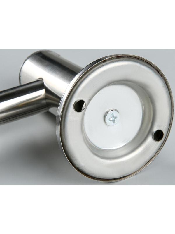 Держатель для полотенец одинарный, 61×5×8.5 см, цвет хром