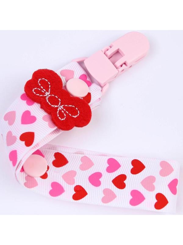 Держатель для пустышки, ниблера «Любимая дочка» на ленте