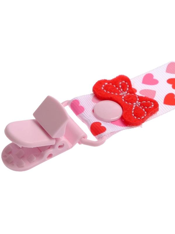 Держатель для пустышки, ниблера «Любимая дочка» на ленте