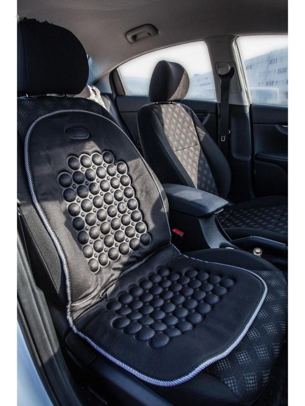 Накидка-массажер на сиденье, черный