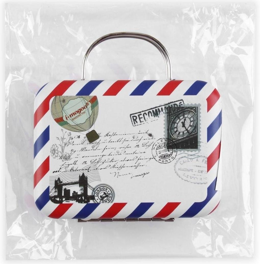 Швейный набор, 23 предмета, в металлическом чемоданчике, 7,5 × 7,5 × 4 см, цвет МИКС