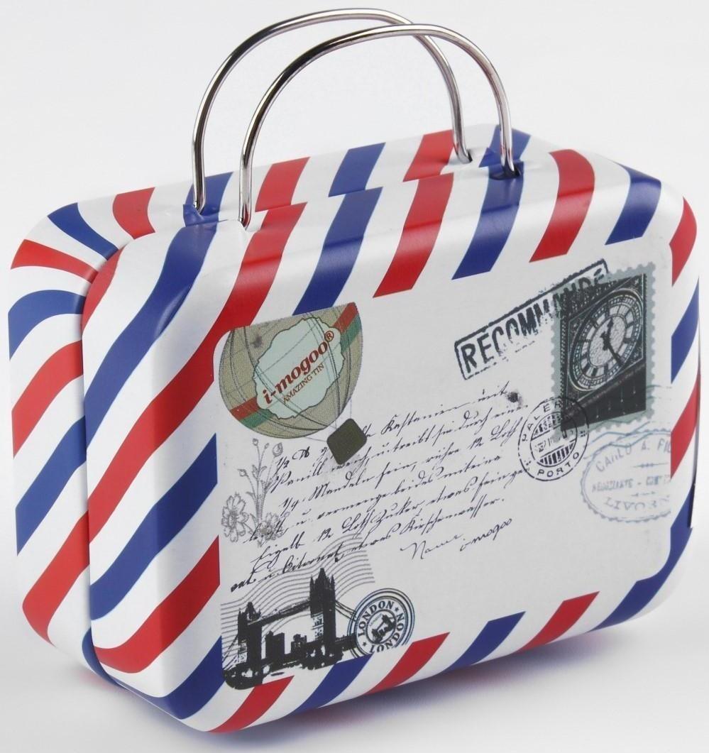 Швейный набор, 23 предмета, в металлическом чемоданчике, 7,5 × 7,5 × 4 см, цвет МИКС