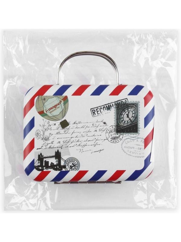 Швейный набор, 23 предмета, в металлическом чемоданчике, 7,5 × 7,5 × 4 см, цвет МИКС