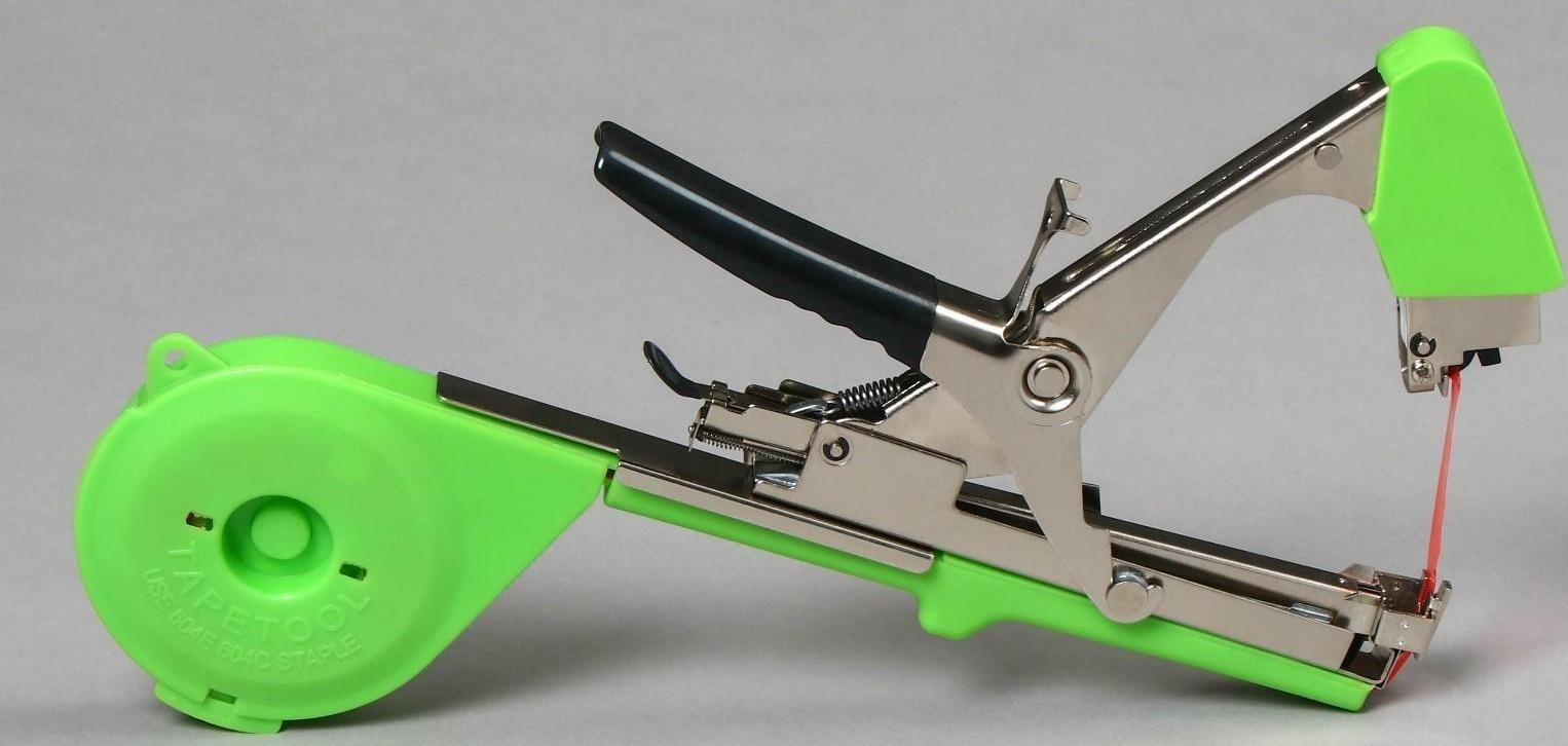 Тапенер для подвязки растений Tapetool «B», лента 25 м + скобы, Greengo