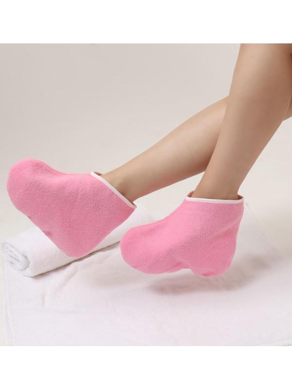 Носочки для парафинотерапии, цвет розовый