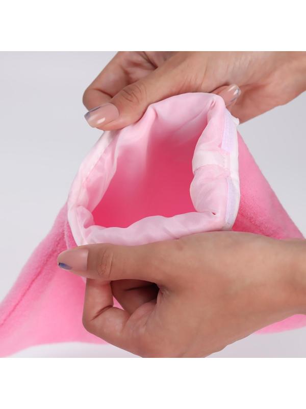 Носочки для парафинотерапии, цвет розовый