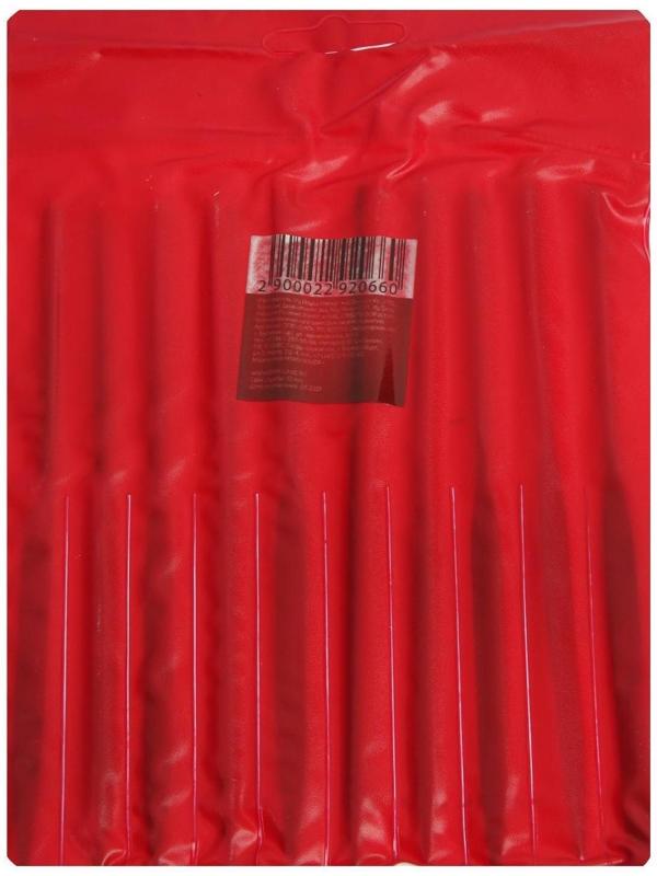 Набор надфилей ЛОМ, металлические рукоятки, 70 х 160 х 4 мм, 10 шт.