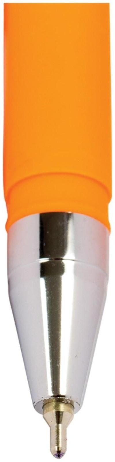 Ручка шариковая 0,7 мм, Berlingo Starlight, стержень синий, узел-игла, микс