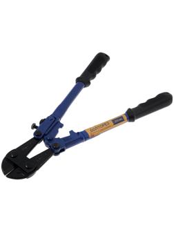 Болторез ТУНДРА, обрезиненные рукоятки, болты до 5 мм, проволока до 7 мм, 350 мм