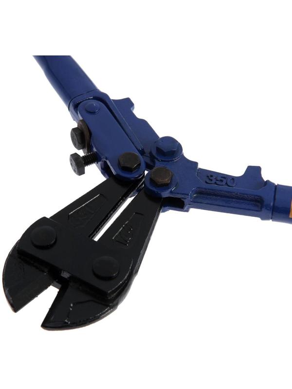 Болторез ТУНДРА, обрезиненные рукоятки, болты до 5 мм, проволока до 7 мм, 350 мм