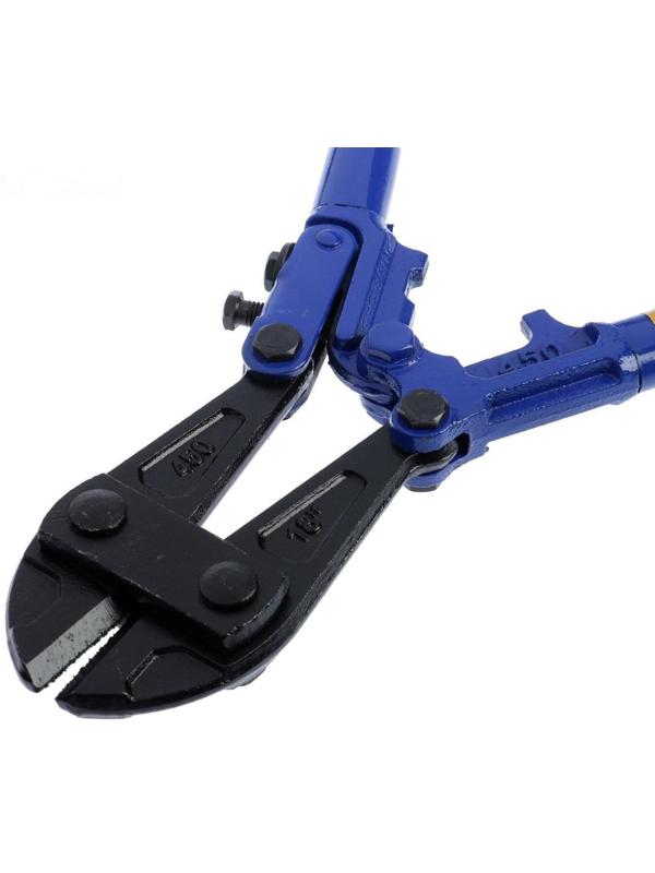 Болторез ТУНДРА, обрезиненные рукоятки, болты до 6 мм, проволока до 8 мм, 450 мм