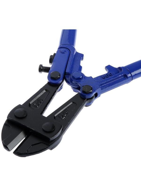 Болторез ТУНДРА, обрезиненные рукоятки, болты до 8 мм, проволока до 10 мм, 600 мм