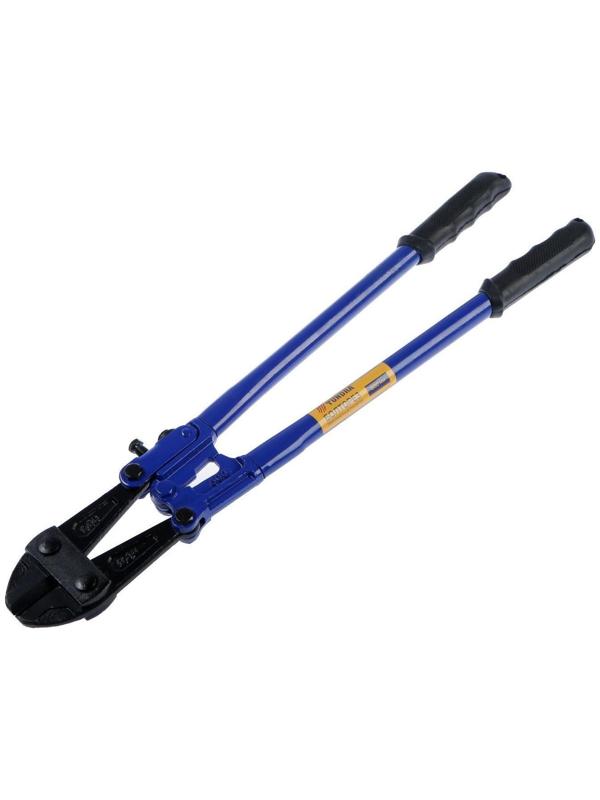 Болторез ТУНДРА, обрезиненные рукоятки, болты до 8 мм, проволока до 10 мм, 600 мм