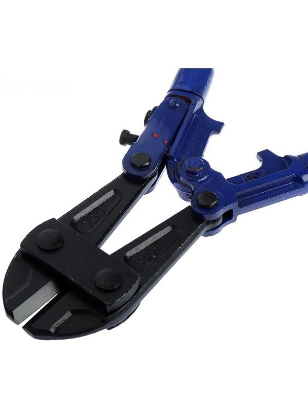 Болторез ТУНДРА, обрезиненные рукоятки, болты до 10 мм, проволока до 13 мм, 750 мм