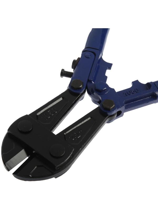 Болторез ТУНДРА, обрезиненные рукоятки, болты до 12 мм, проволока до 19 мм, 1050 мм