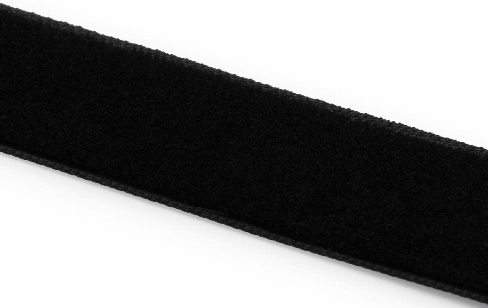 Лента бархатная, 15 мм, 18 ± 1 м, цвет чёрный №03