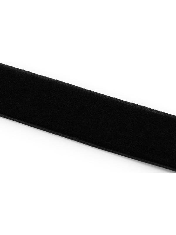 Лента бархатная, 15 мм, 18 ± 1 м, цвет чёрный №03