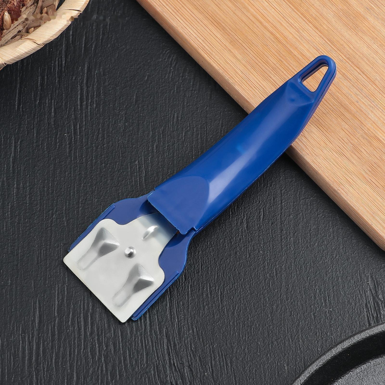 Скребок для стеклокерамики Доляна «Базис», 16 см, цвет МИКС