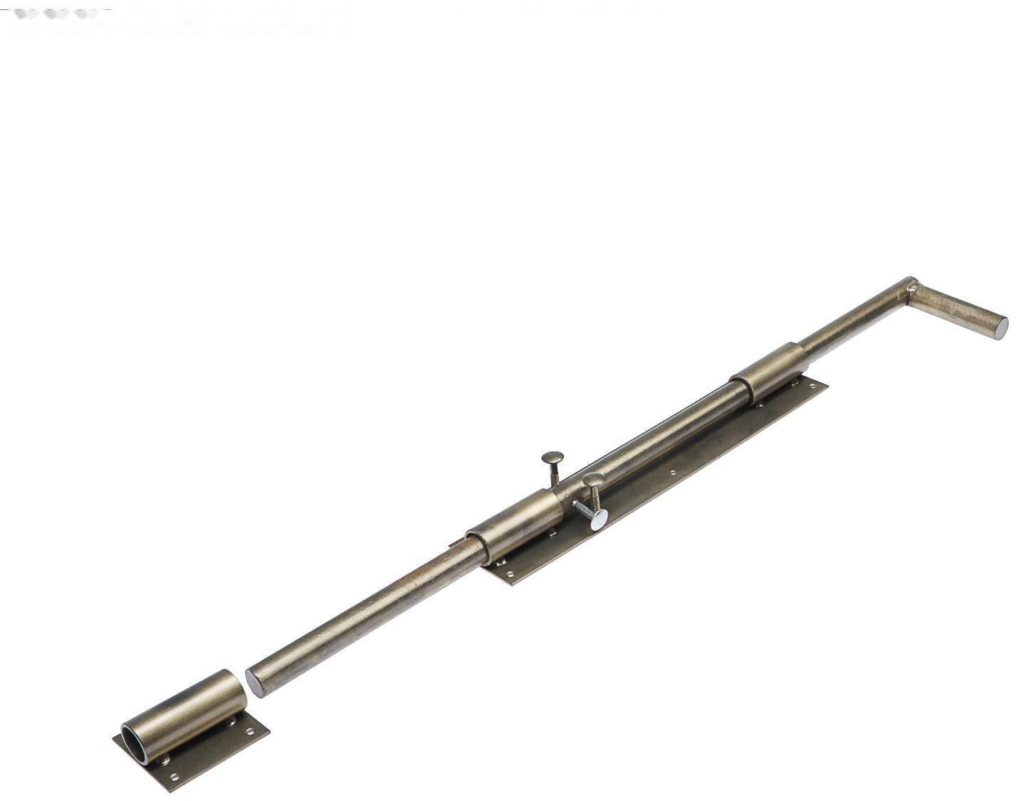 Засов гаражный 25х800, 80х15х4 см   цвет микс