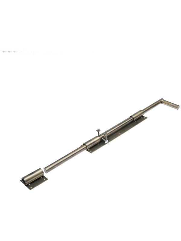 Засов гаражный 25х800, 80х15х4 см   цвет микс