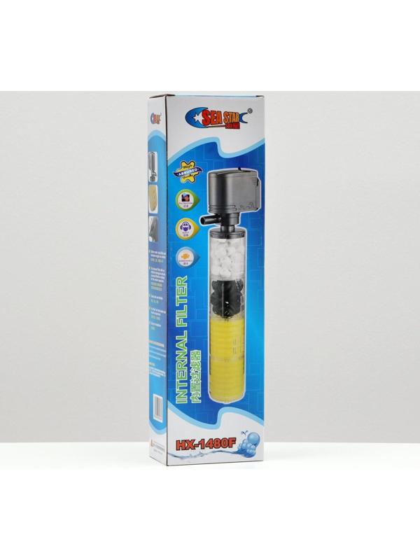 Фильтр внутренний Sea Star HX-1480F, 2800 л/ч, 35 Вт, высота подъема 2,2 м