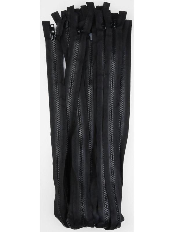 Молния разъёмная «Трактор», №5, замок автомат, 70 см, цвет чёрный