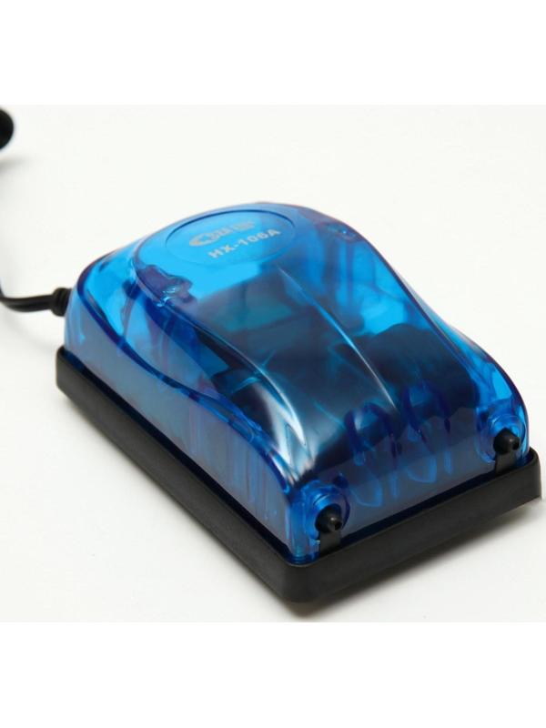 Компрессор воздушный Sea Star HX-106А прозрачный, 2 x 4 л/мин, 5 Вт