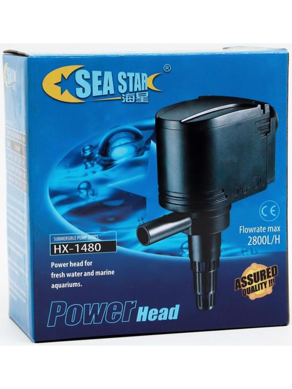 Помпа аквариумная Sea Star HX-1480, 2800 л/ч, 35 Вт, высота подъема 2,2 м