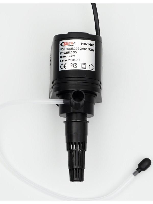Помпа аквариумная Sea Star HX-1480, 2800 л/ч, 35 Вт, высота подъема 2,2 м