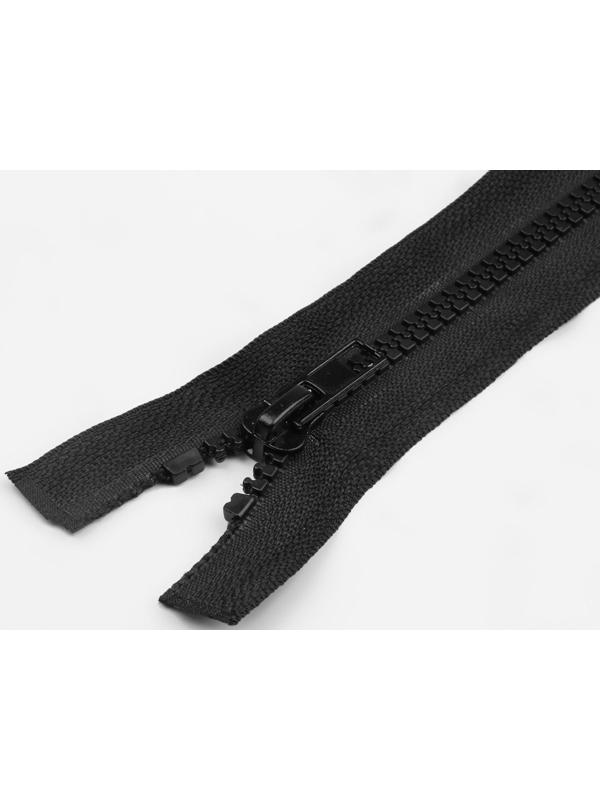 Молния разъёмная «Трактор», №5, 2 бегунка, замки автомат, 90 см, цвет чёрный