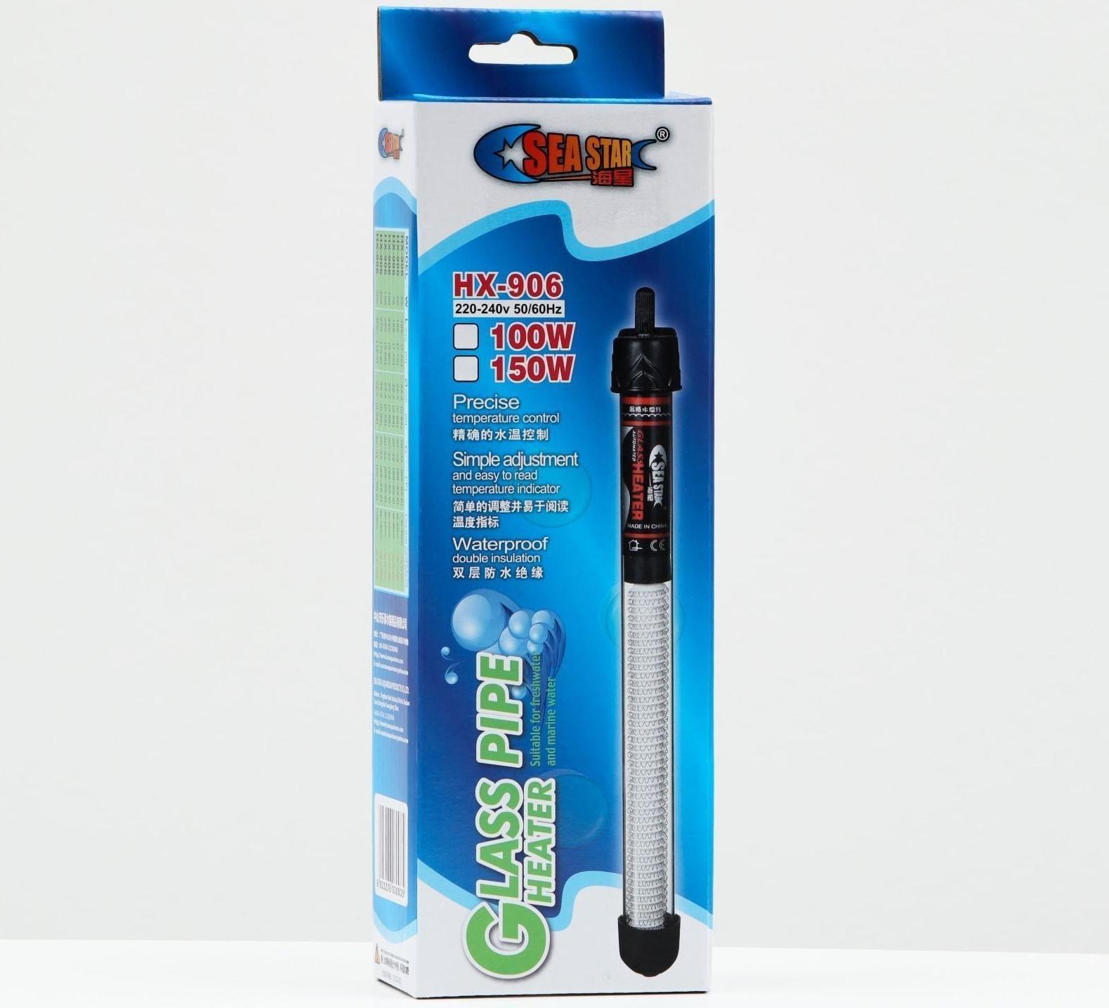 Нагреватель Sea Star HX-906, 150 Вт, с терморегулятором
