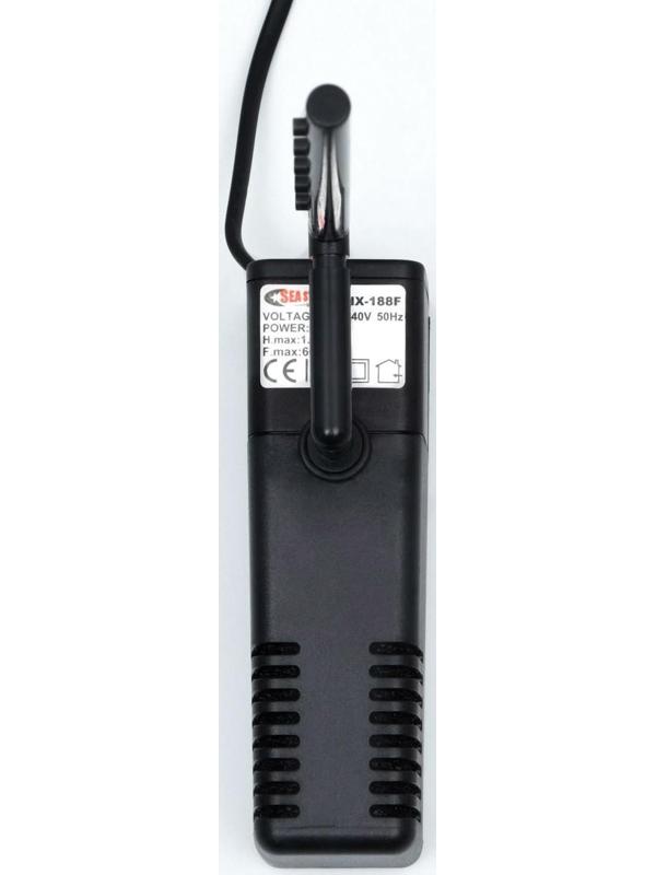 Фильтр внутренний Sea Star HX-188F, 600 л/ч, 8 Вт, с дождевальной флейтой