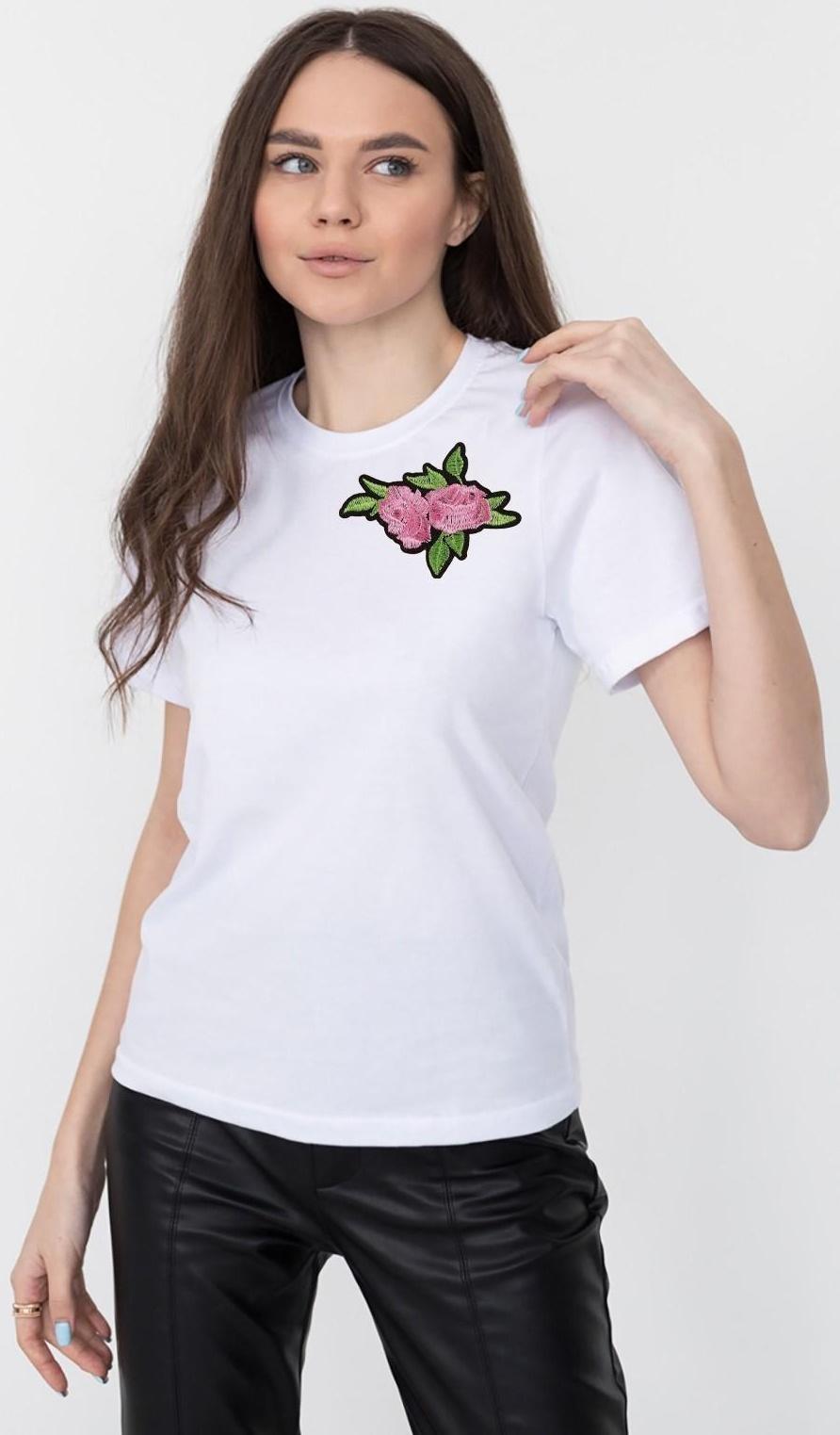 Термоаппликация «Цветы», 7,5 × 5,5 см, цвет разноцветный