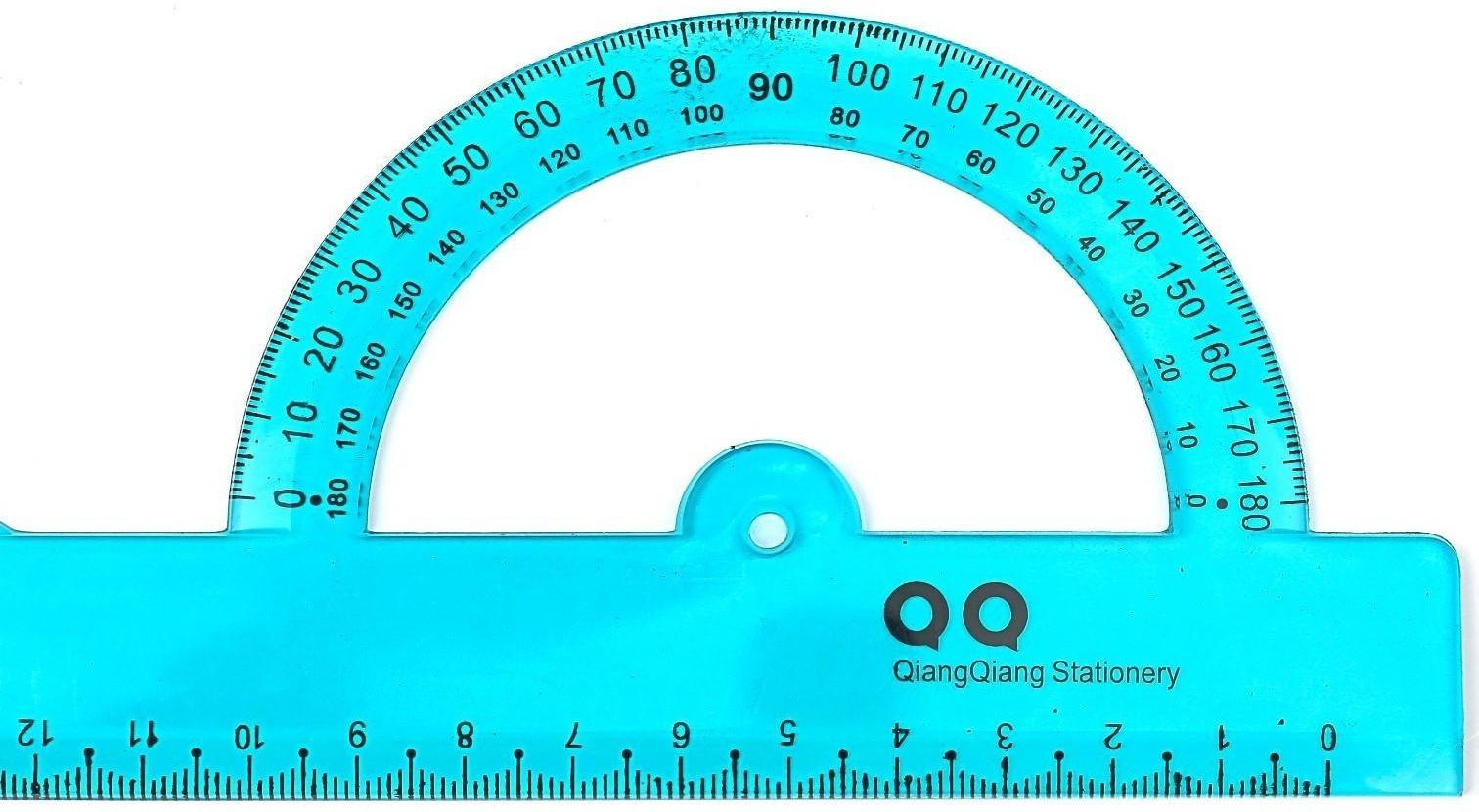 Линейка гибкая, силиконовая, 30 см, многофункциональная, МИКС