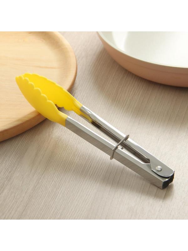 Щипцы универсальные Доляна «Лист», 18 см, цвет МИКС