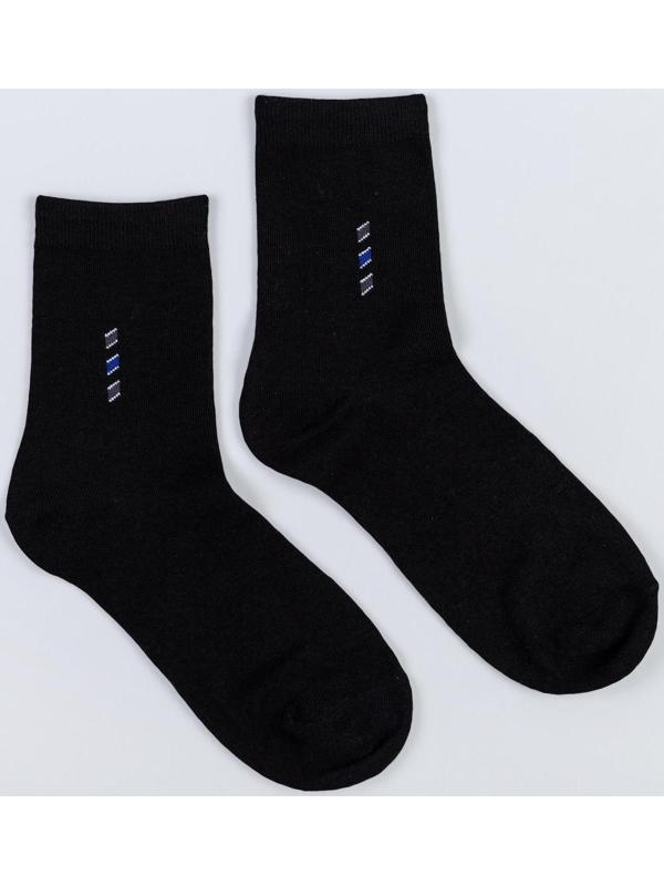 Носки мужские, цвет чёрный, размер 25-27