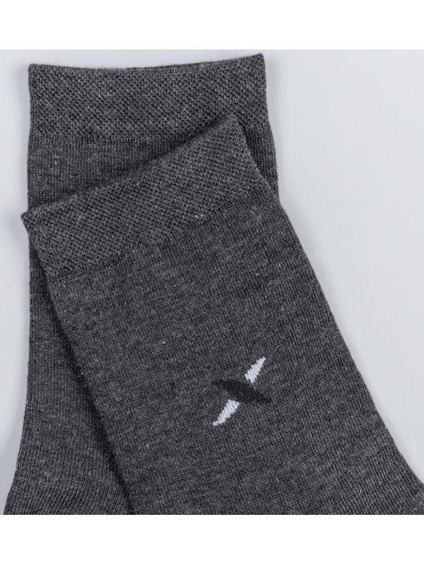 Носки мужские, цвет графит, размер 25