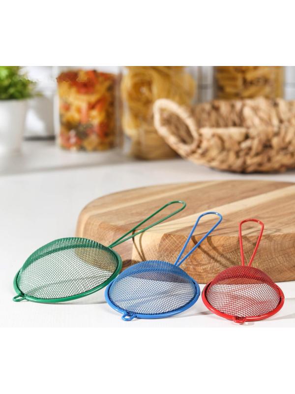 Набор сит Доляна, 3 шт, d=6 см, 8 см, 9 см