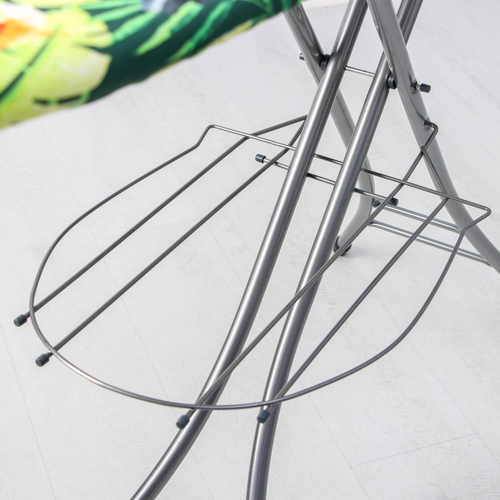 Доска гладильная Nika «Эльза де люкс», 122×40 см, металл, регулируемая высота до 93 см рисунок МИКС