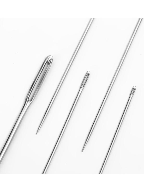 Иглы швейные «Ассорти», d = 0,5 / 0,6 / 0,7 / 1,1 мм, 3,9 - 5,5 см, 10 шт