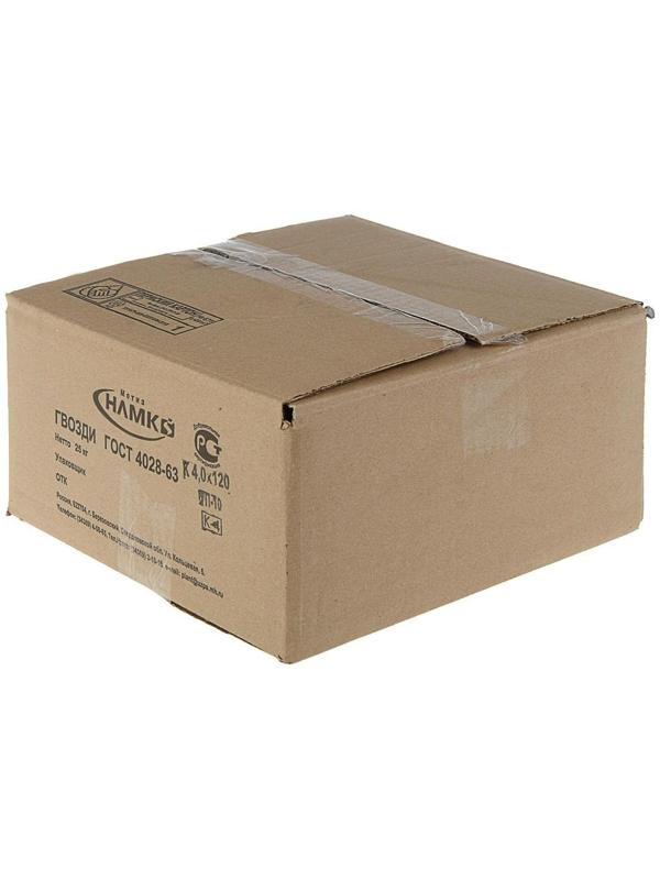 Гвозди строительные, 4х120 мм, без покрытия, 25 кг