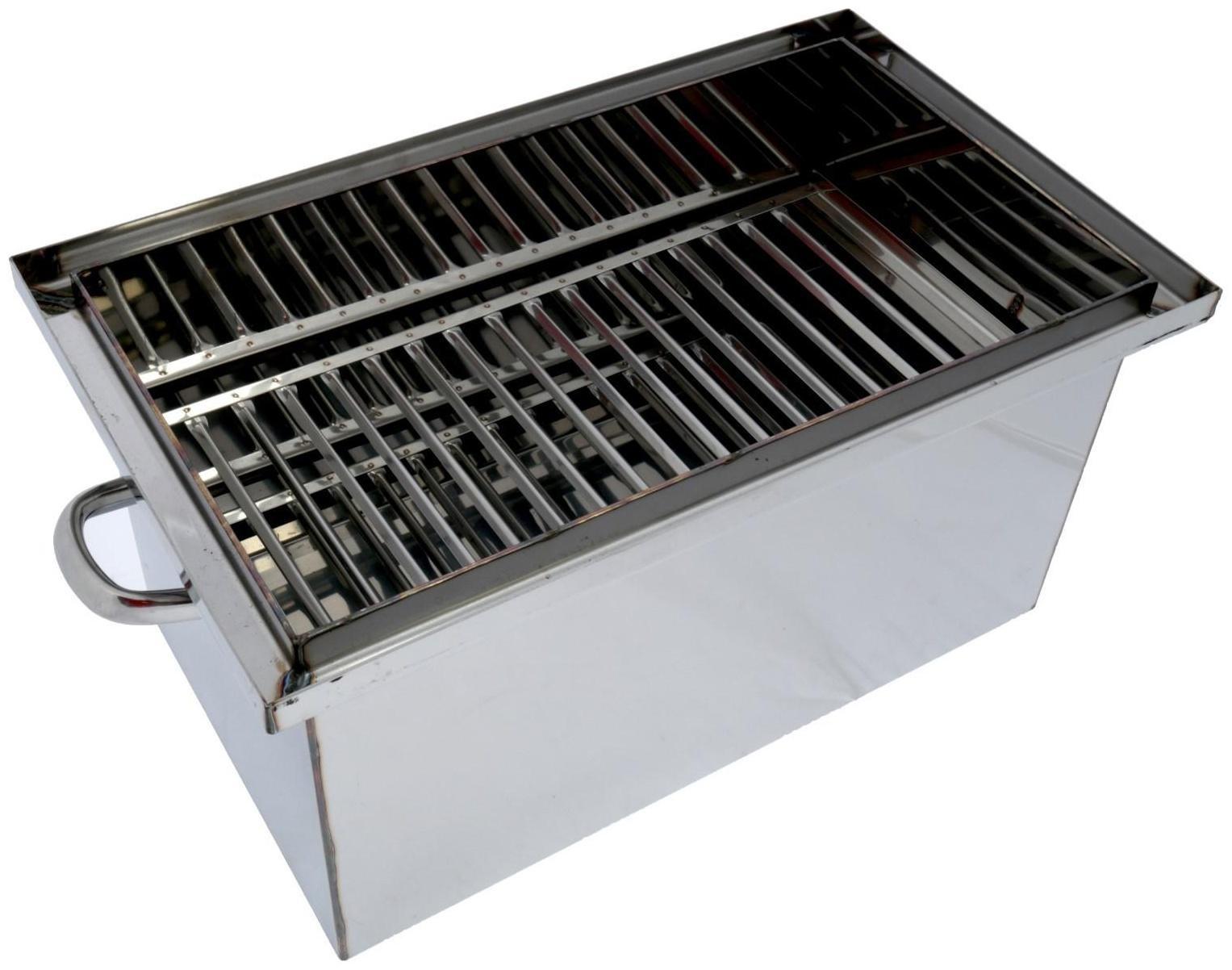 Коптильня с гидрозатвором, 25 л, 45×25×25 см