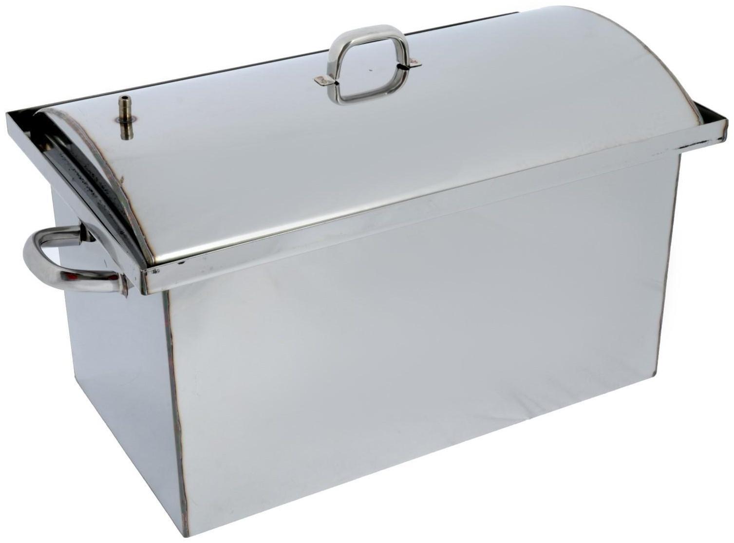 Коптильня с гидрозатвором, 25 л, 45×25×25 см