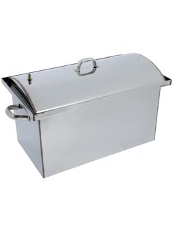 Коптильня с гидрозатвором, 25 л, 45×25×25 см