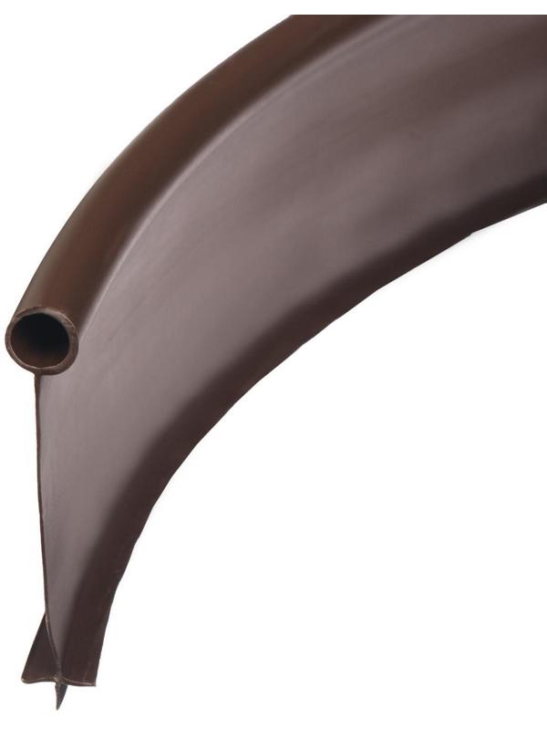 Лента бордюрная, 0.11 × 10 м, толщина 1 мм, пластиковая, коричневая, KANTA