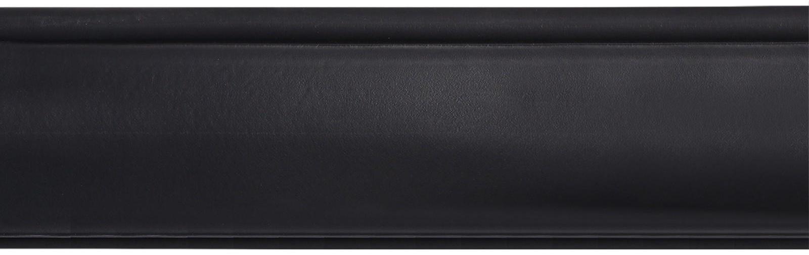 Лента бордюрная, 0,11 × 10 м, толщина 1 мм, пластиковая, чёрная, KANTA